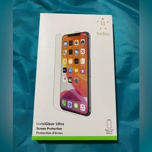 Belkin screen protector for iPhone 11 Pro, Xs, X